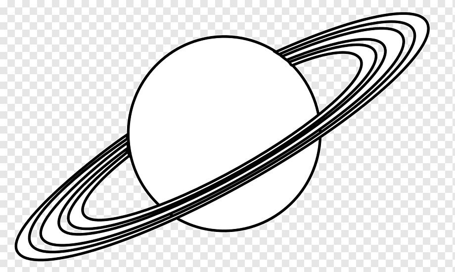 Planet Saturn Isolated Иллюстрация Stock 