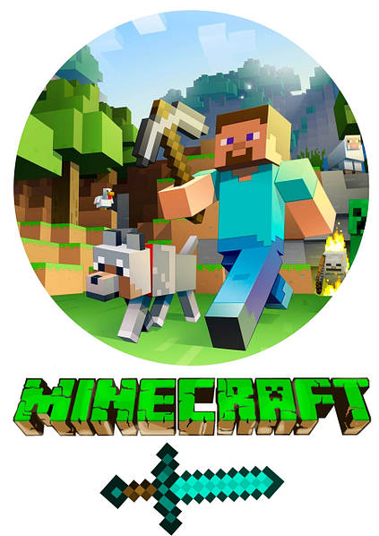 Картинка Майнкрафт Minecraft 20 7429 по цене 40 грн в 