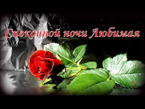 Спокойной ночи любимый, любимая 