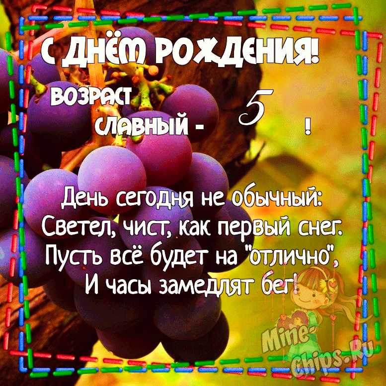 Картинки с днем рождения 5 лет племяннику, бесплатно скачать 