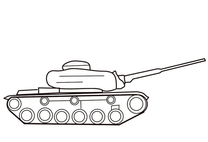 Как ПРОСТО И ПОЭТАПНО нарисовать ТАНК на 23 февраля, Рисуем 