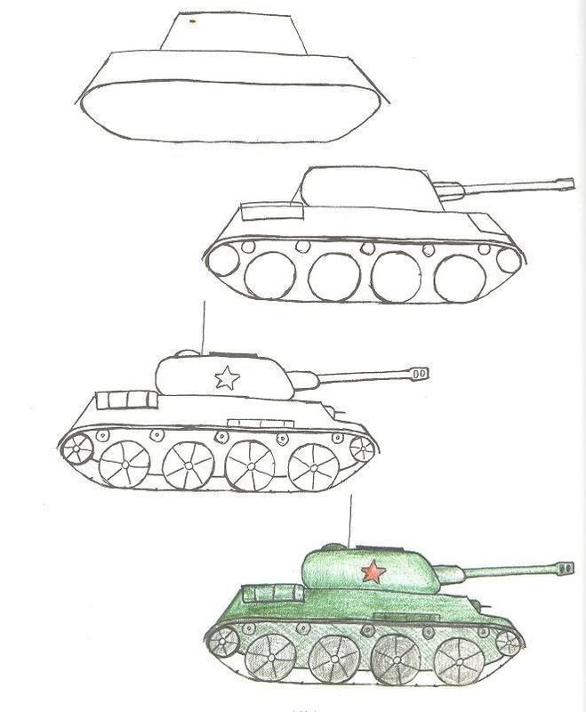 Военные рисунки для срисовки 50 картинок ✏ классные