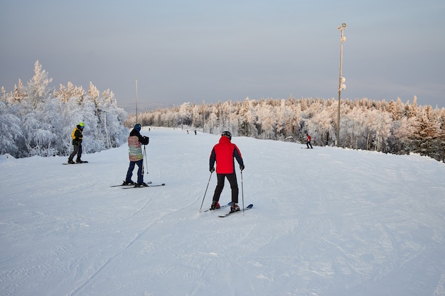 Катаюсь на горных лыжах в Орехово 🎿