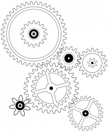 Шестеренки схема