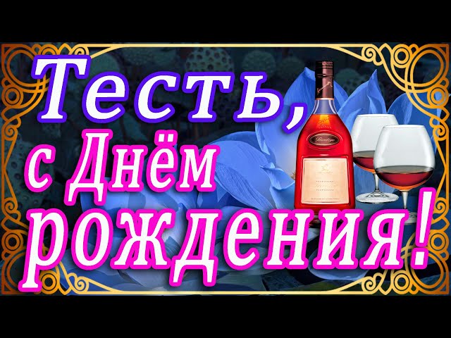 Прикольные Поздравления С Днюхой Зятя От Тестя 