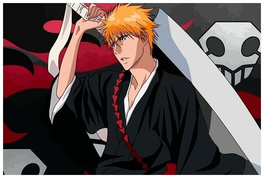 Картина по номерам Bleach 40х60 см