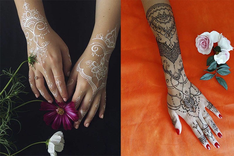 Мехенди #менди #рисунок #хной #рисунокхной #хна #mehendi 