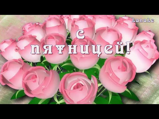 С ПЯТНИЦЕЙ! ЧУДЕСНЫХ ВЫХОДНЫХ! ПРИКОЛЬНОЕ ПОЗДРАВЛЕНИЕ С 