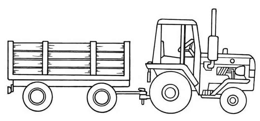 Как нарисовать трактор карандашом и 