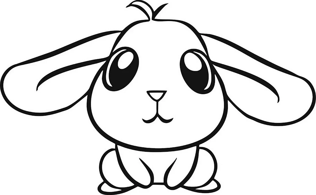 How to Draw Rabbit 🐰‪@APDRAWING‬ Как Нарисовать Кролика 