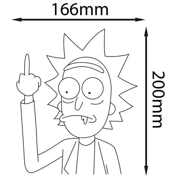 Рик и Морти и Рисунок карандашом