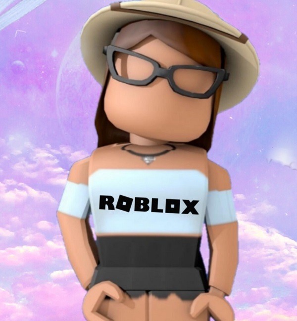 Вафельная картинка Roblox Девочки