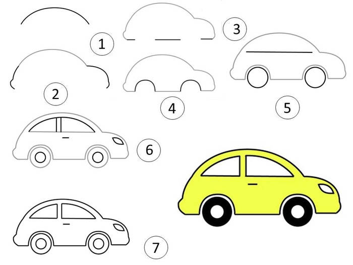 Скачать Как Рисовать Машины 1