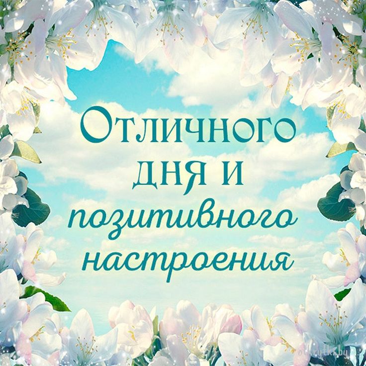 С надписями открытки хорошей недели Картинки доброго дня позитива