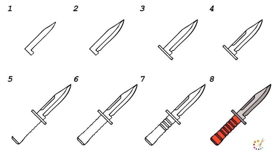 Рисунки По Клеточкам Стандофф 2 