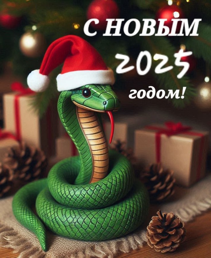 С Новым годом 2025