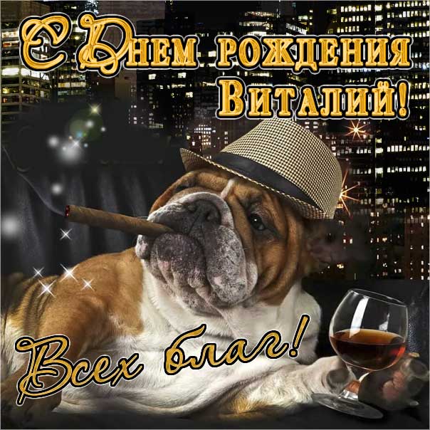 Виталий, поздравляю с днем рождения 