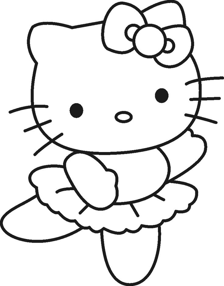 Красивые рисунки hello kitty 