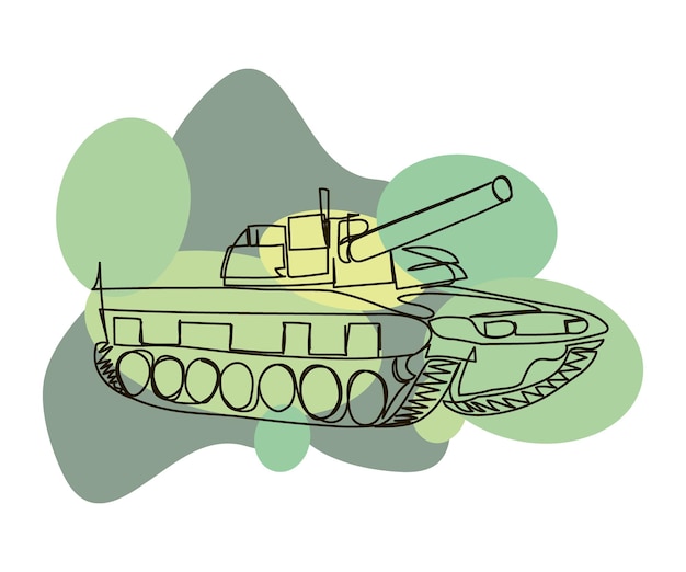 How to draw Tank KV-5-122